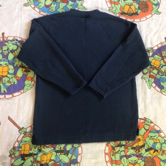 Vintage Euro Money Symbol Sweatshirt Mens Medium - Picture 5 of 5